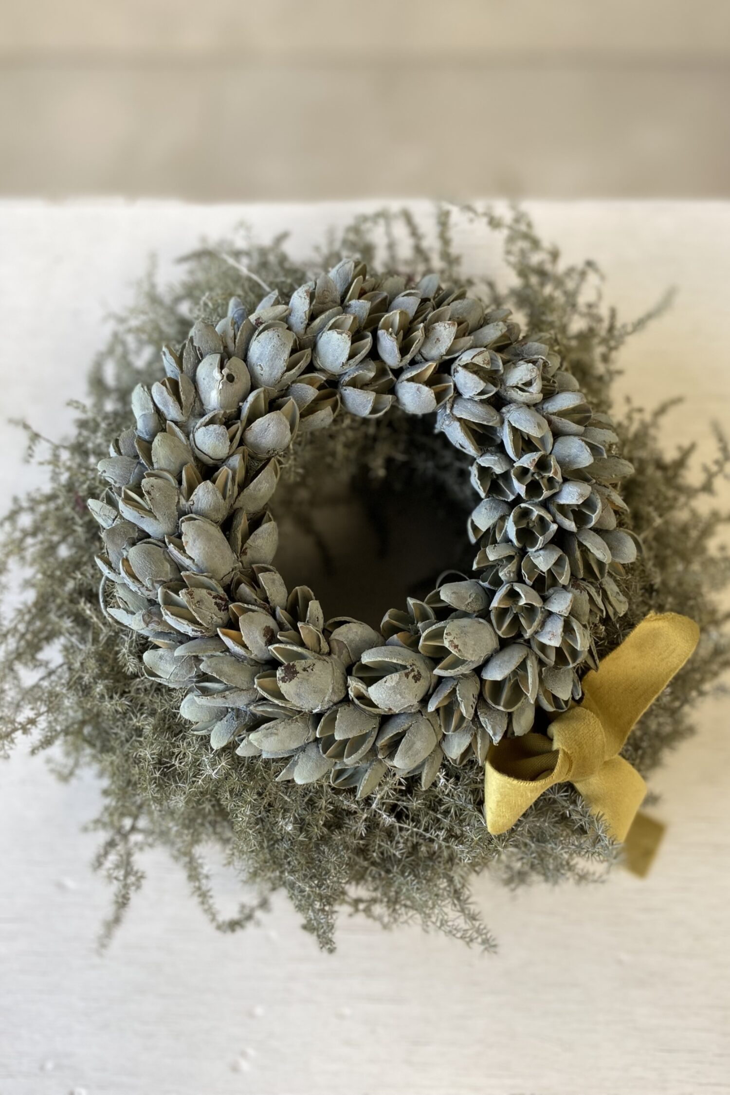 Asparagus wreath