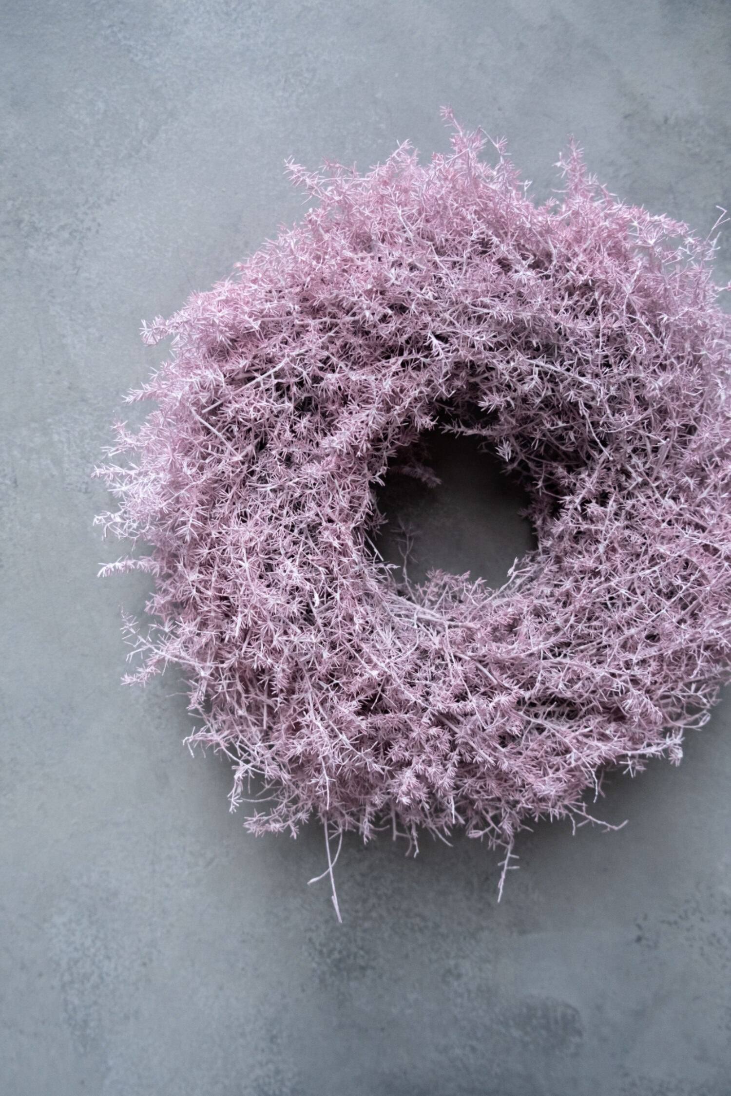 Asparagus wreath