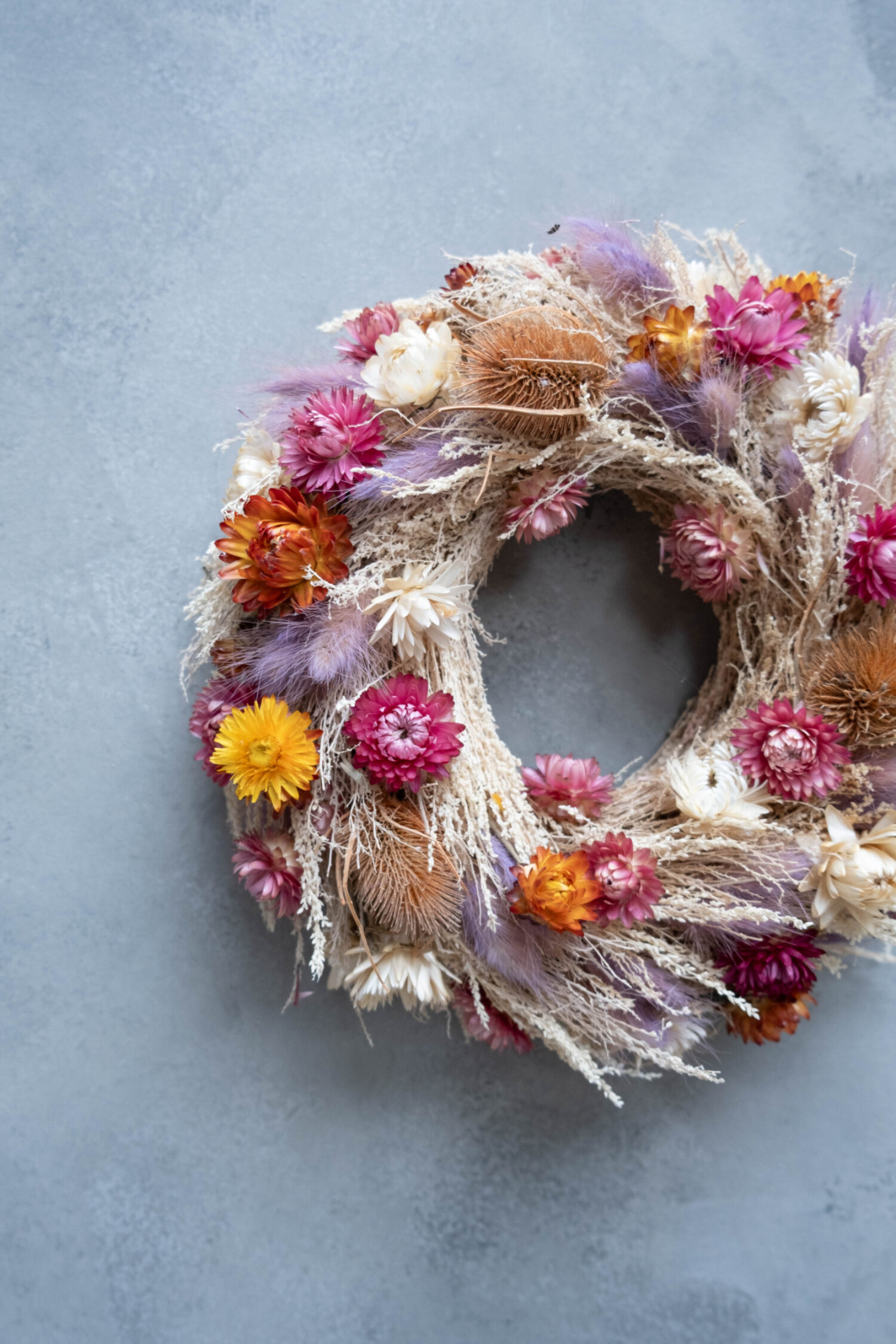 Flowerpower wreath