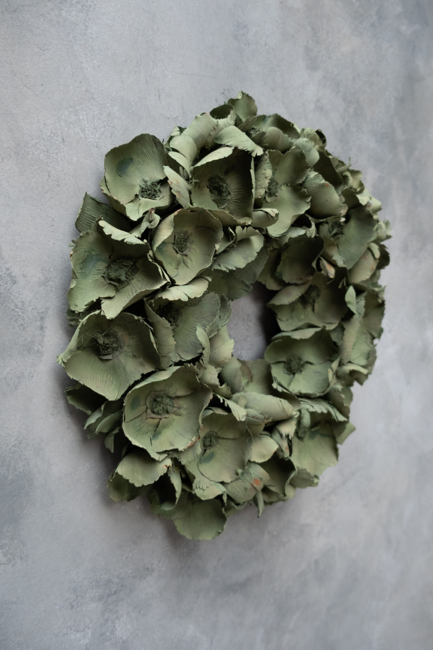 Palm cup wreath