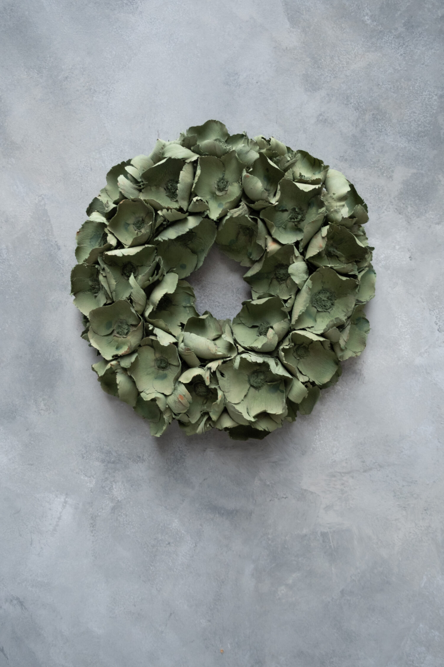 Palm cup wreath