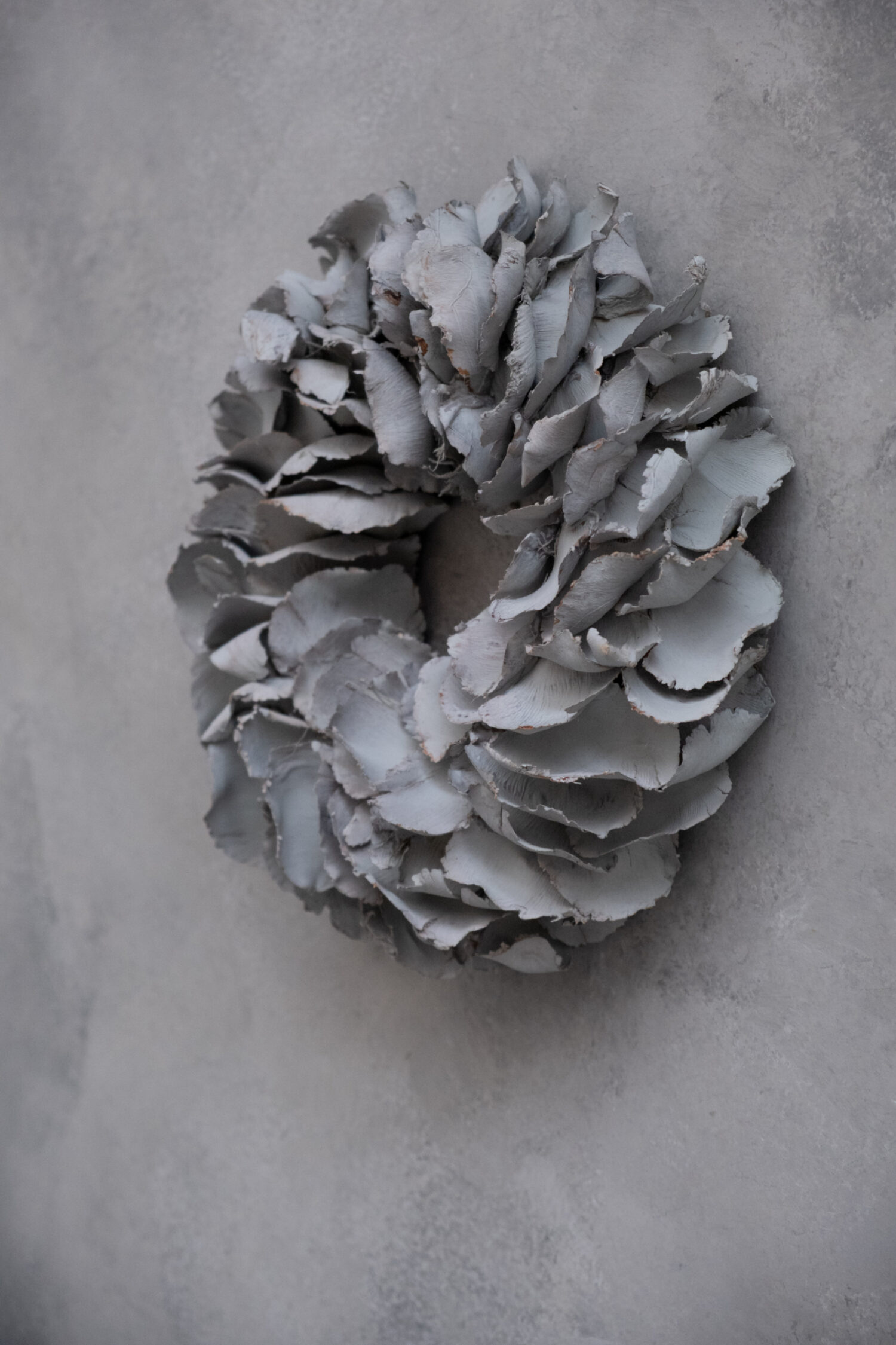 Palm petal wreath