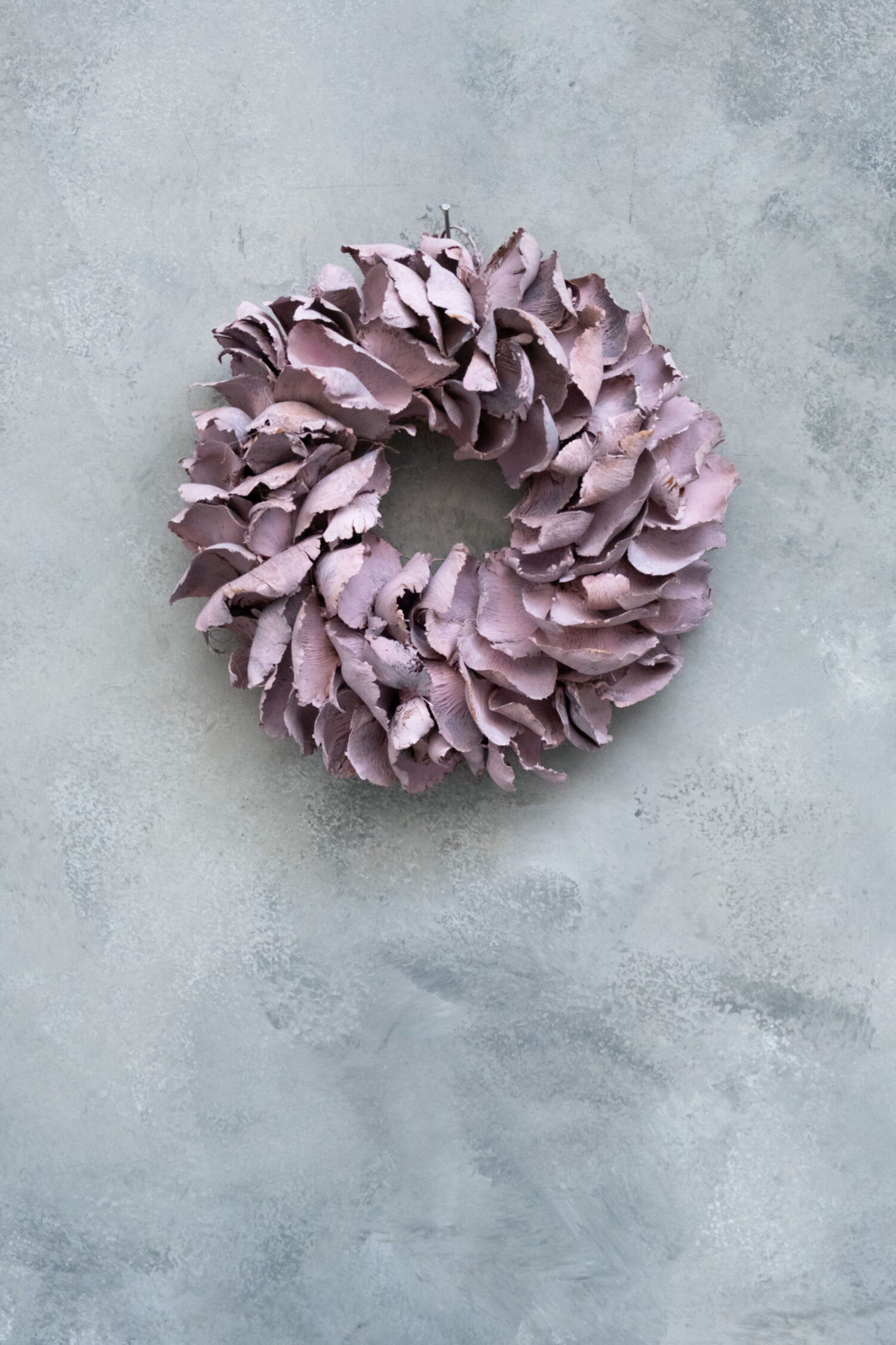 Palm petal wreath
