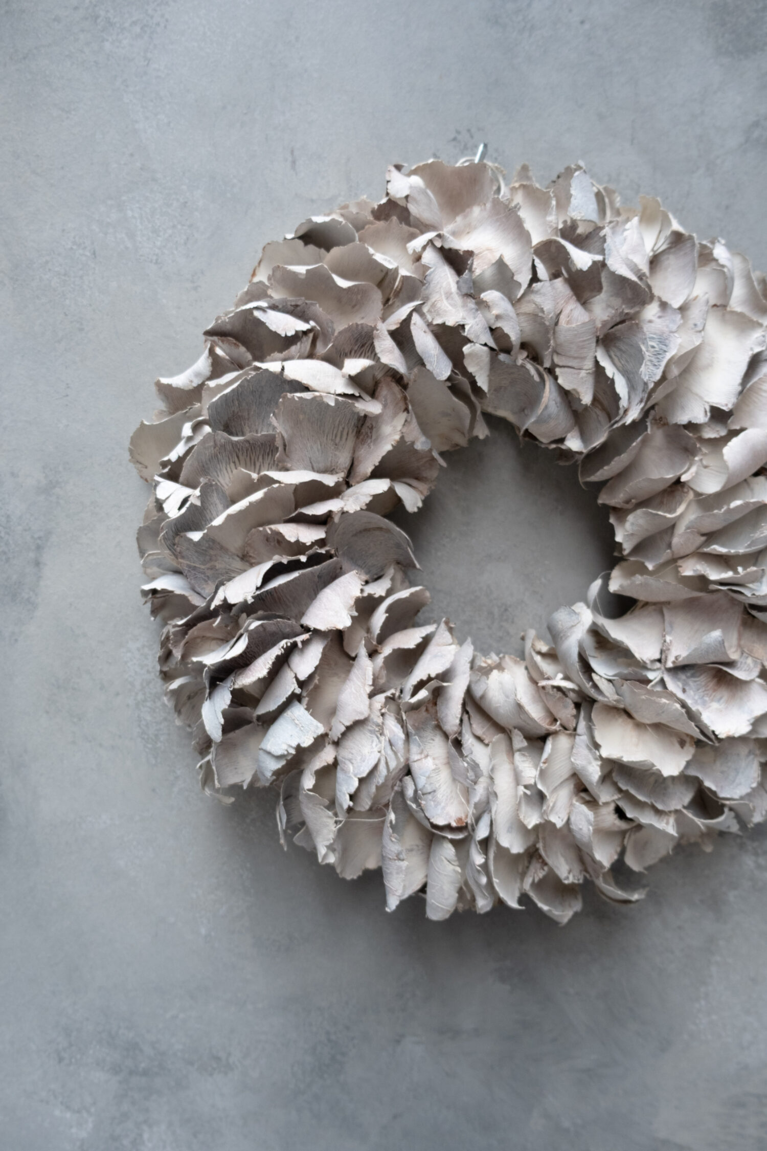 Palm petal wreath