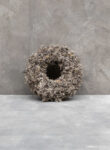 Grey moss wreath thick