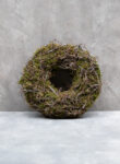 Moss wreath thick with bonsai