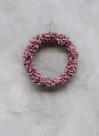 Cotton pod wreath thin