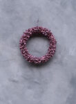 Cotton pod wreath thin