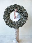 Palm cup wreath