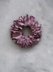 Palm petal wreath